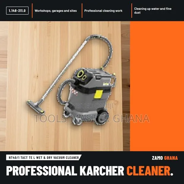 Nt40/1 Tact Te L Wet & Dry Vacuum Cleaner - 1.148-311.0 · Photo 1