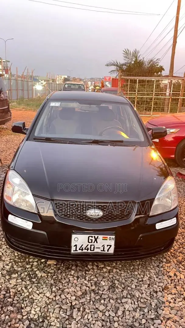 Kia Rio 2009 Black · Photo 1