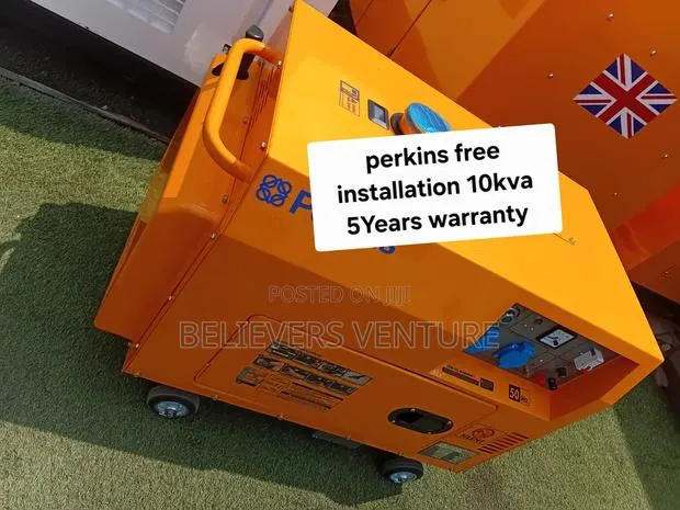Perkins 10kVA Diesel Generator – Smart Power for Every Need · Photo 1