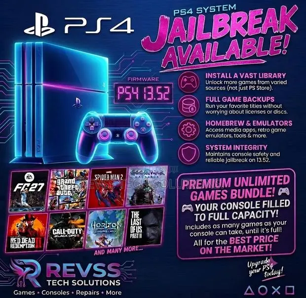 Ps4 Jailbreak 9.00 to 13.52 · Photo 1
