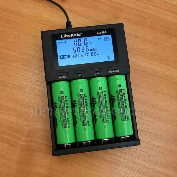 LiitoKala Lii-M4 Smart Battery Charger for 18650 AA AAA · Photo 1