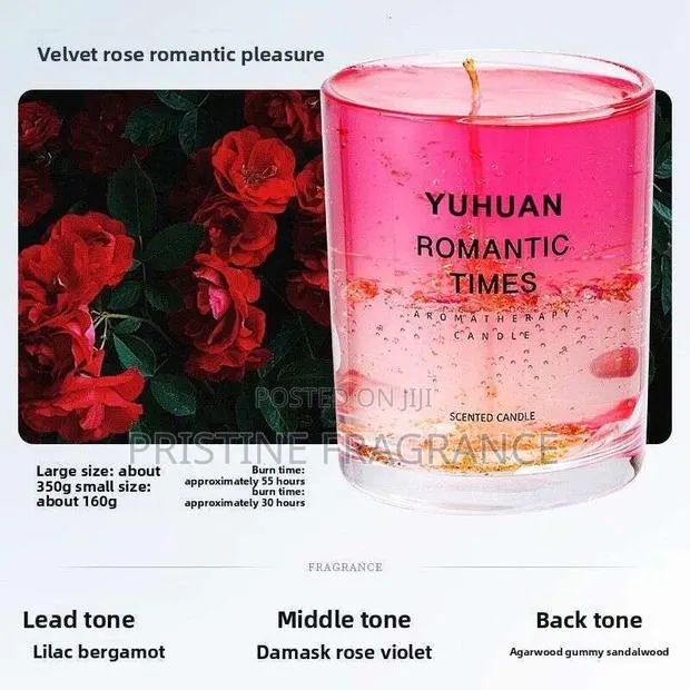 Velvet Rose Aromatherapy Gel Candle · Photo 1