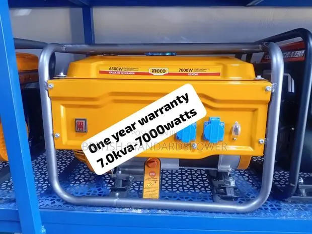 Strengthened 7.0kva Petrol Generator · Photo 1