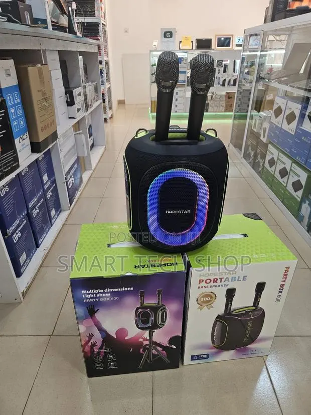 Hopestar Partybox 600. 300w 30000mah Battery Bluetooth Speaker. Ip67 · Photo 1