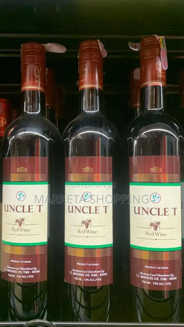 Uncle T Red Wine 750ml · Photo 1