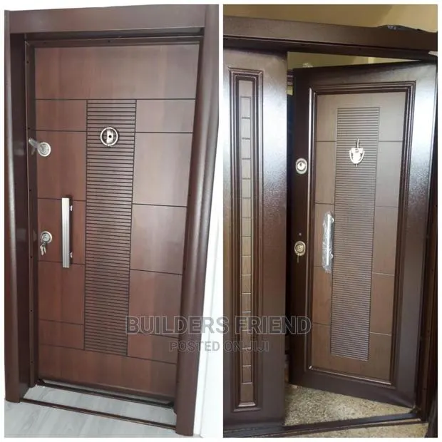 Luxury Single Turkish Heavyduty Security Door With Locks Set · Photo 1