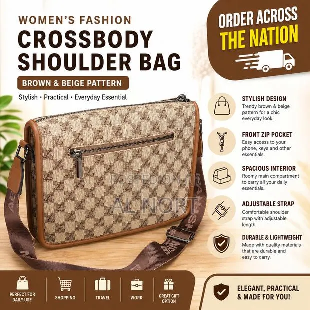 Women's Fashion Crossbody Shoulder Bag · Photo 1
