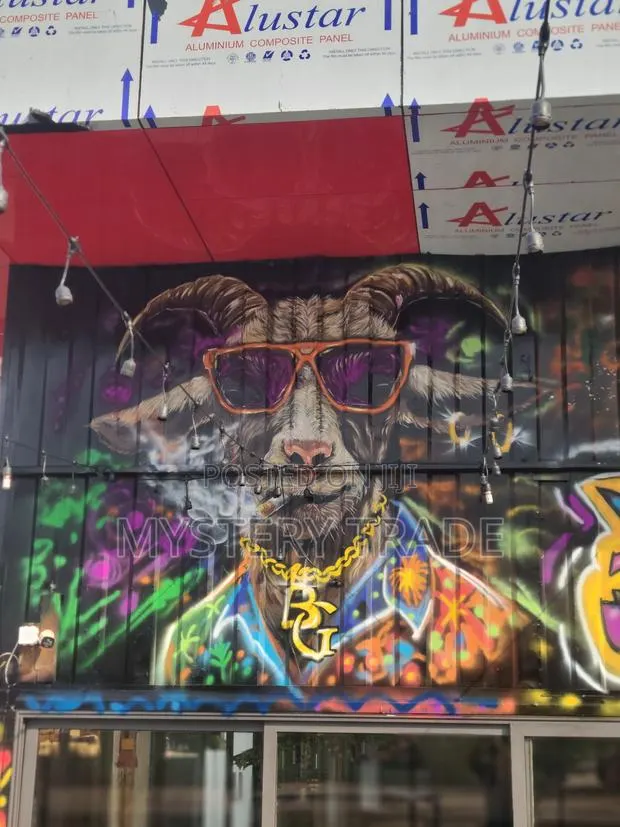 Wall Art Building Design Painting · Photo 1
