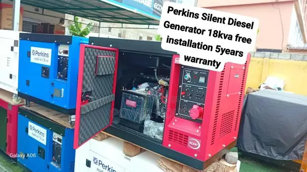 Powerful Perkins 18kVA Generator for Business Fuel Efficient Perkins · Photo 1