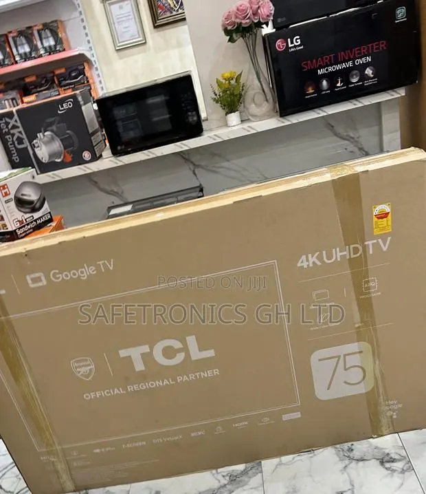 Ultra Modern 75 Inch TCL Android Led Uhd Smart Google P755 Tv · Photo 1