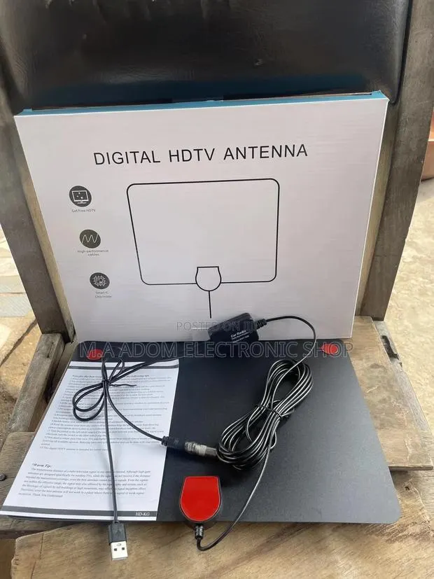 Indoor Digital Antenna With DC 5V for Stable Channels · Photo 1