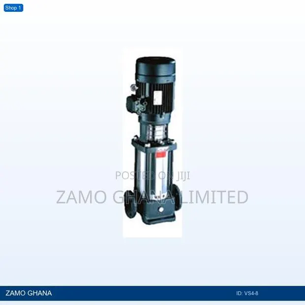 Vertical Stainless Centrifugal Pump 2hp 1.5kw - Vs4-8 · Photo 1