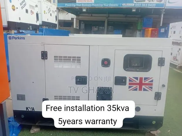 Original Perkins 35kVA Diesel Genset – High Performance35kva · Photo 1