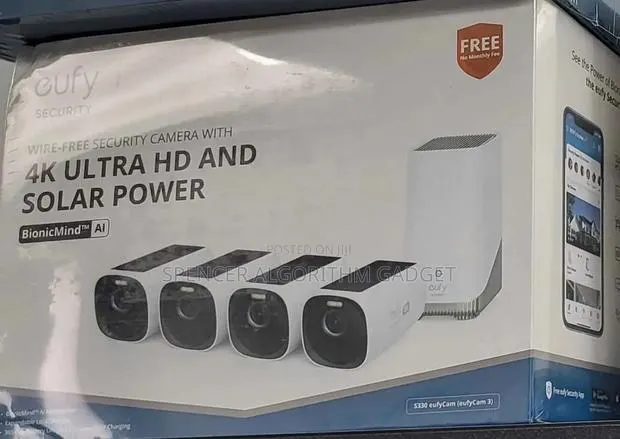 Security -3 330 Wireless Security System( 4camera Kit) · Photo 1