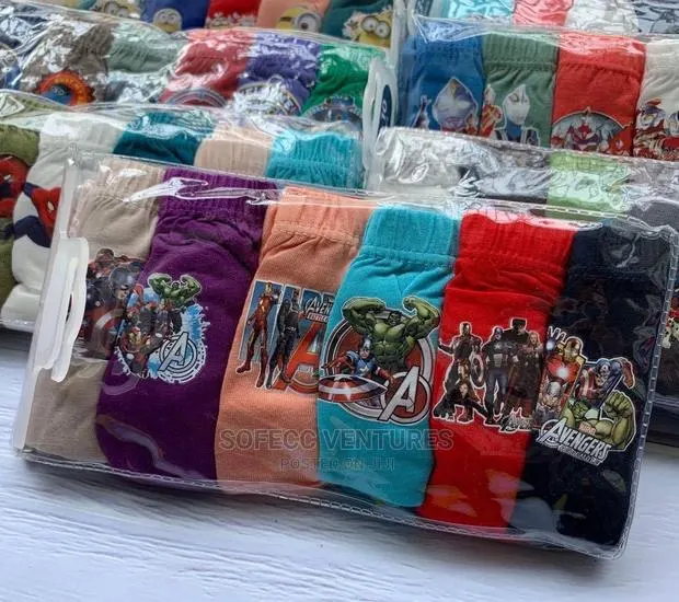 Cartoon Characters Cotton Boys Panties · Photo 1