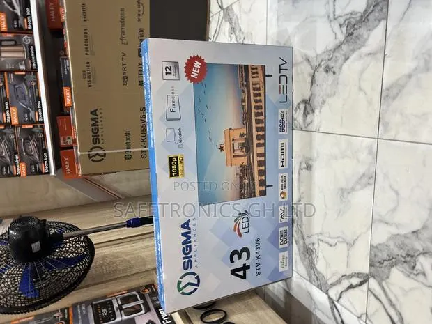 Authentic New Bright Screen Full Hd Led Sigma 43 Inch (Sig-K43v6) Tv · Photo 1