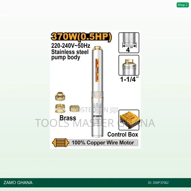 4" Deep Well - Dwp37062 · Photo 1
