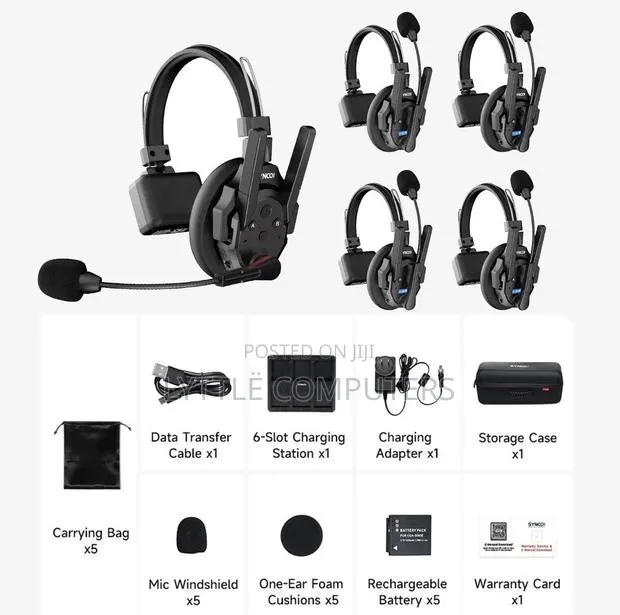 Synco Xtalk X5 Wireless Intercom Headset System · Photo 1