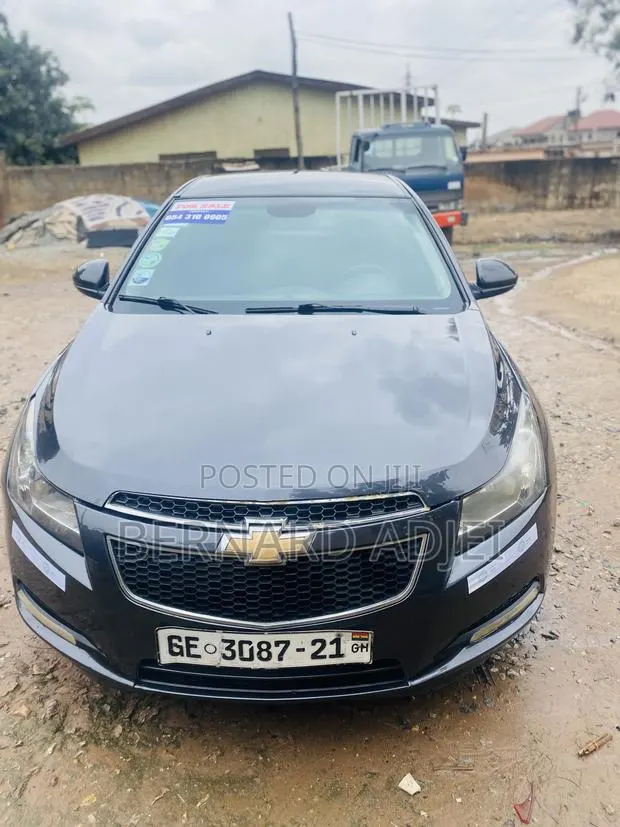 Chevrolet Cruze 1LT 4dr Sedan (1.4L 4cyl Turbo 6A) 2014 Black · Photo 1