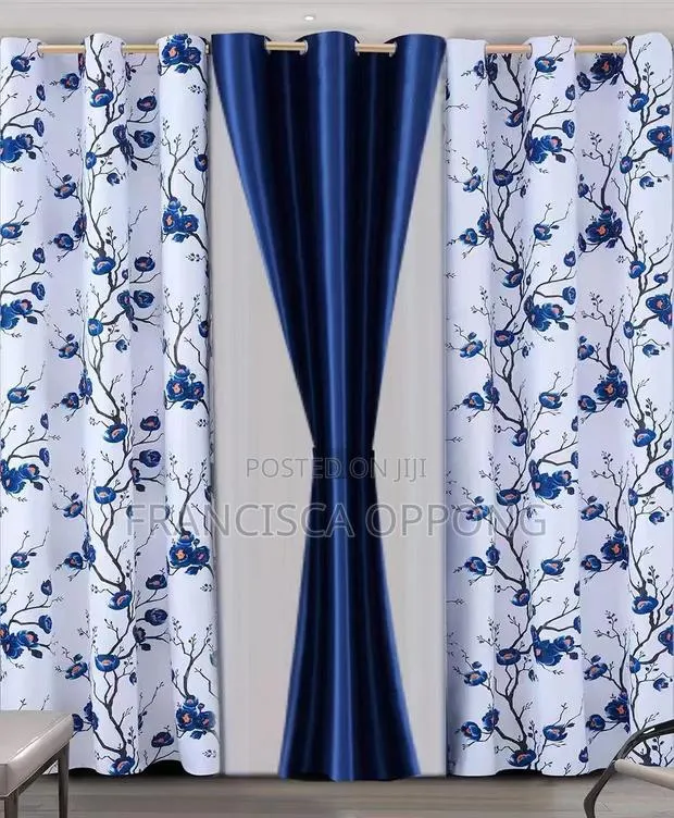 Outstanding 3 in 1 Curtains (Available in Various Colors) · Photo 1