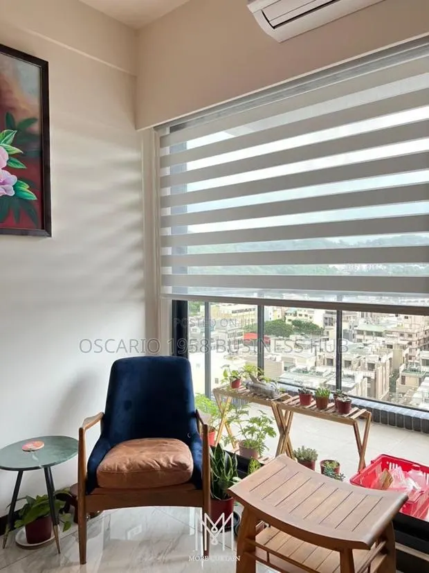 Blissful Clouds Modern Design Window Curtain Blinds · Photo 1