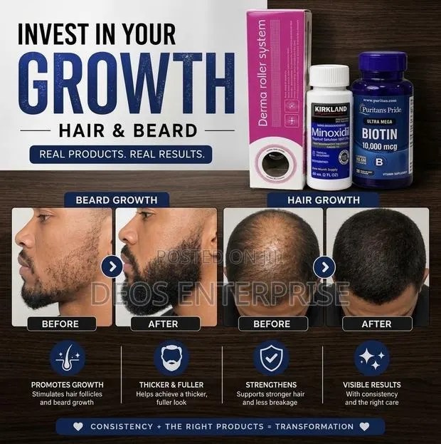 Full Hair & Beard Growth Pack