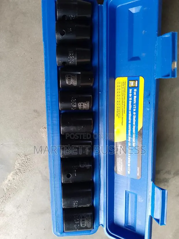 10pcs Socket Set Mastercraft Brand · Photo 1