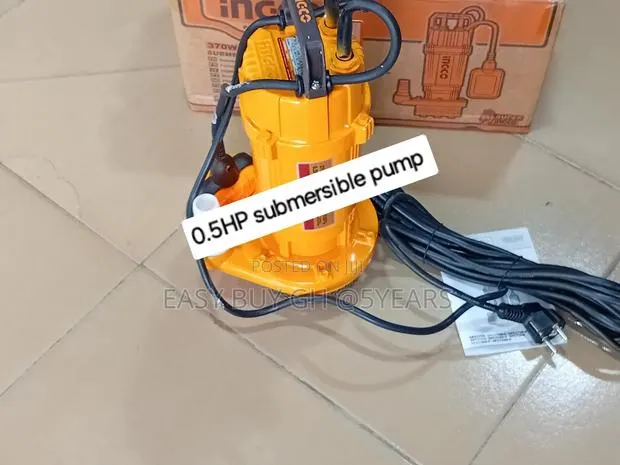 Approved 1inch Ingco 0.5HP 370watts Water Submersible Water · Photo 1
