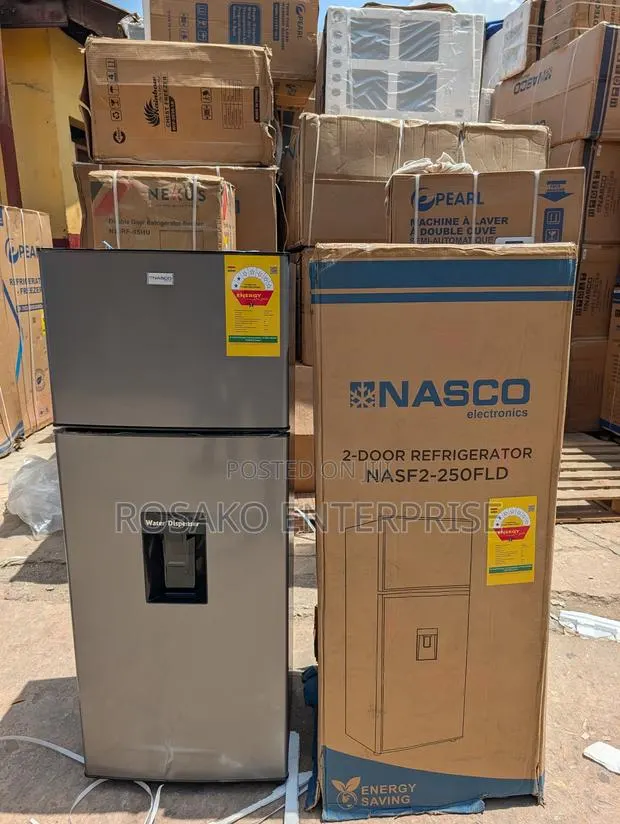 Nasco Nasf2-250fld Refrigerator 210l With Dispenser *Ghc3400* · Photo 1