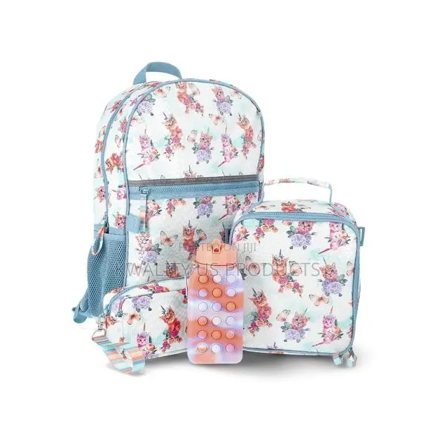 Wonder Nation Kids Backpack With Lunch Bag and Others · Photo 1