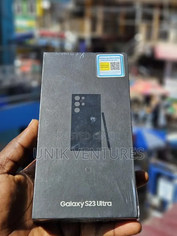 New Samsung Galaxy S23 Ultra 256 GB Black · Photo 1