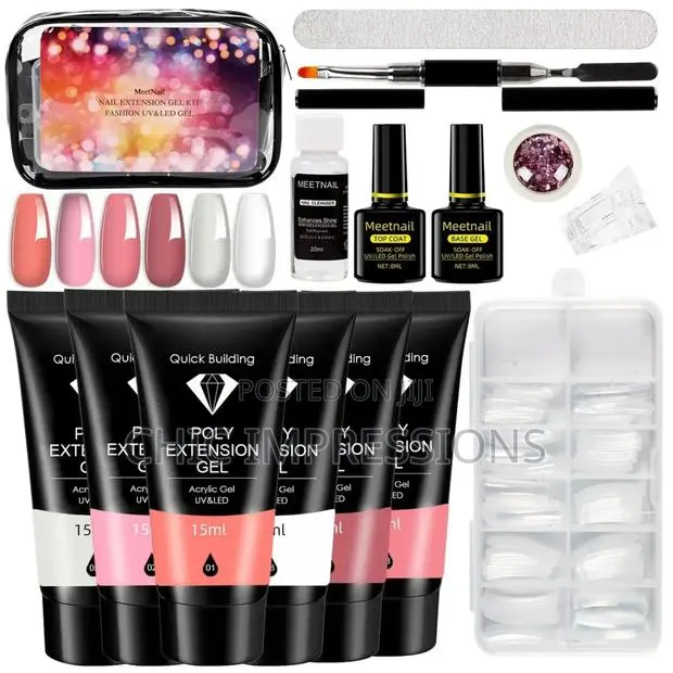 18pcs Polygel Nail Kit · Photo 1