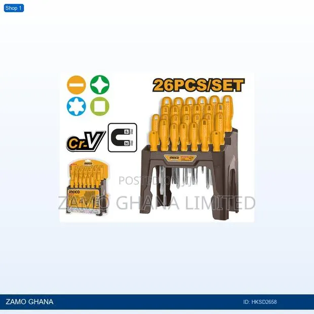 26 PCS Screwdriver - Hksd2658 · Photo 1