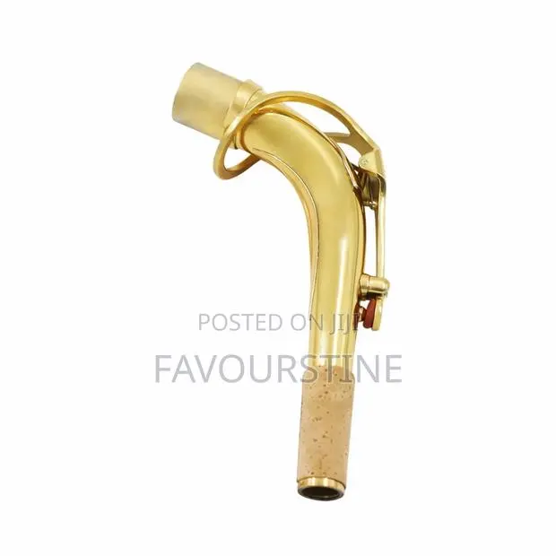 ALTO SAXOPHONE NECK Sold and Silver Color Available · Photo 1