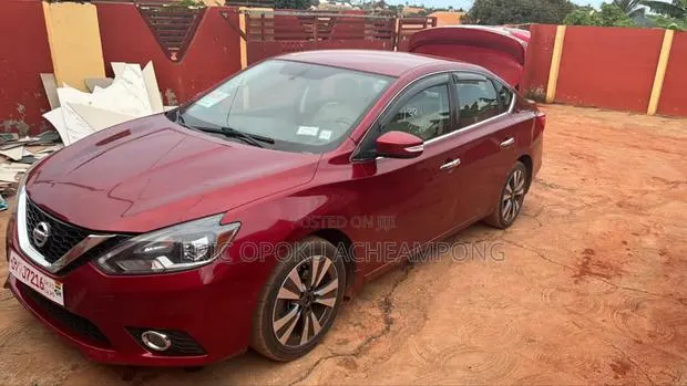 Nissan Sentra SL 2017 Red · Photo 1