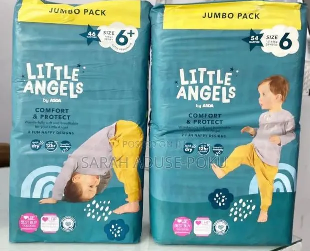 Little Angels And Lupilu Diapers Size 1,2,3,4,4+,5,5+,6,6+ · Photo 1