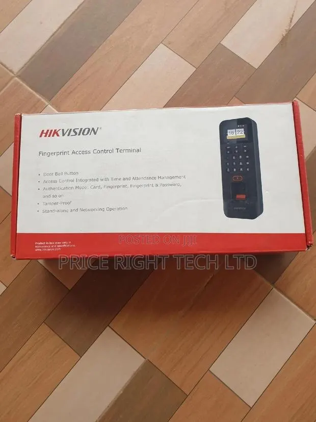 Hikvision Fingerprint Access Control Terminal DS-K1T804BMF · Photo 1