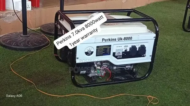 Perkins 7.0kVA 8000W Premium Backup Generator 7.0kva · Photo 1