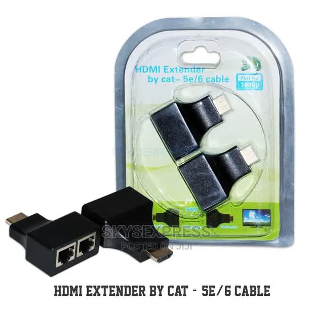 HDMI Extender by Cat - 5E or Cat6 Cable · Photo 1