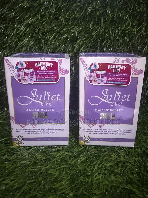 Satin Skinz Juliet Eve Women's Health Supplement. 60 Capsules.500mg · Photo 1