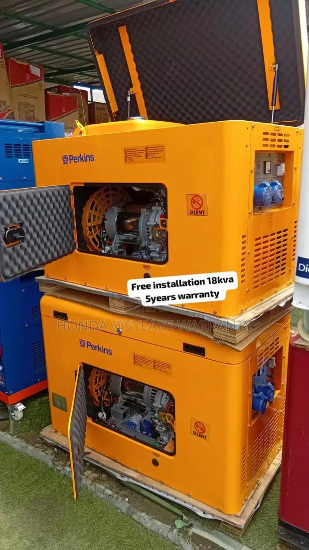 Perkins 18kVA Silent Diesel Generator Available – Installation 18kva · Photo 1