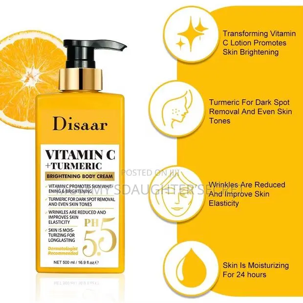 Disaar Vitamin C Tumeric Body Lotion · Photo 1
