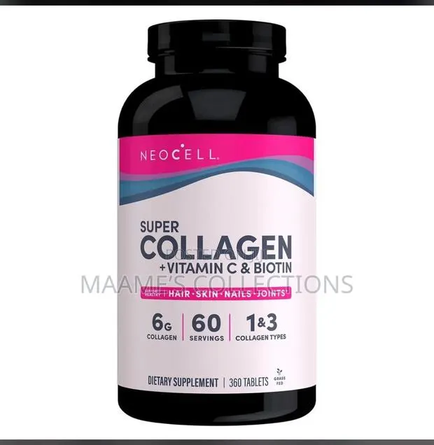 Neocell Super Collagen + Vitamin C Biotin Supplement (360-Tablet) · Photo 1