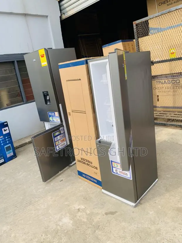 Secure Nasco NASD2-23-SK 170L Double Door Bottom Freezer · Photo 1