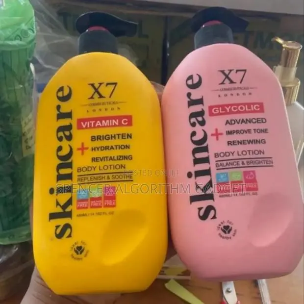 X7 Skincare Glycolic Lotion and Vitamin C Lotion (250gh for 1) · Photo 1
