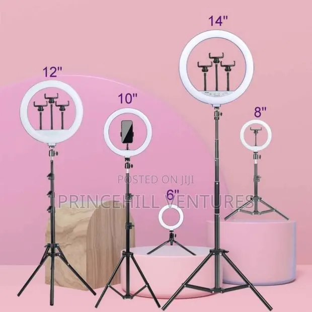 Ring Light With Tripod Stand · Photo 1