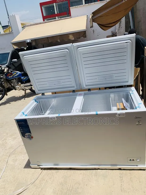 Text 10gig for Double Door Chest Freezer 508l Midea · Photo 1