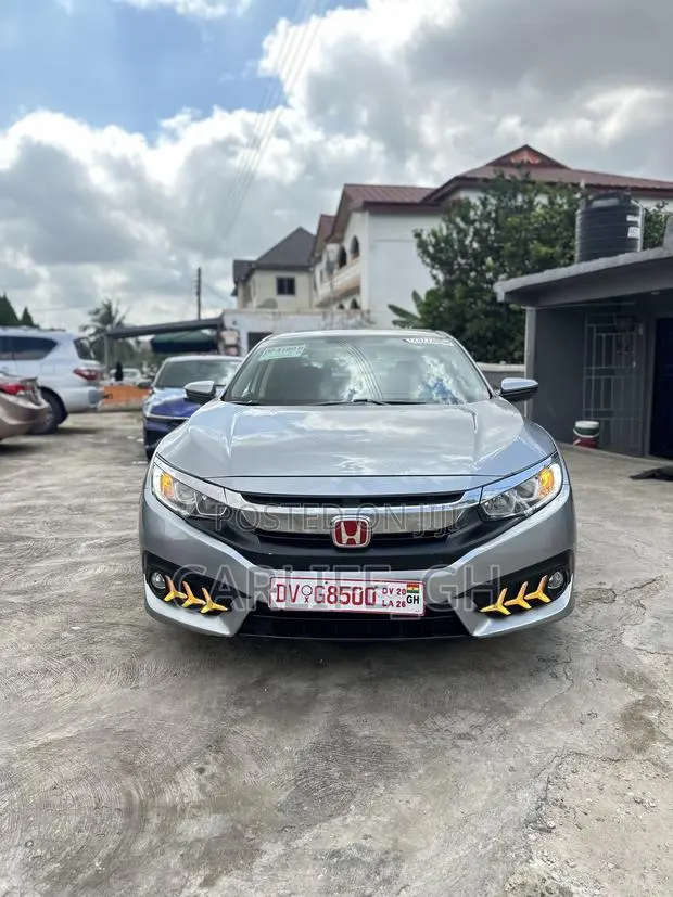 Honda Civic EX-L Sedan 2018 Gray · Photo 1