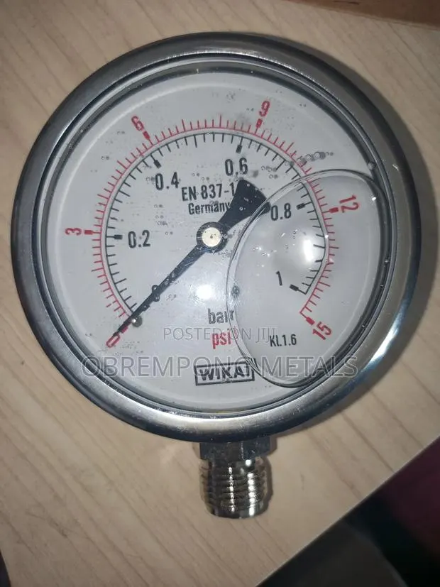1bar Pressure Gauge Oil Type · Photo 1