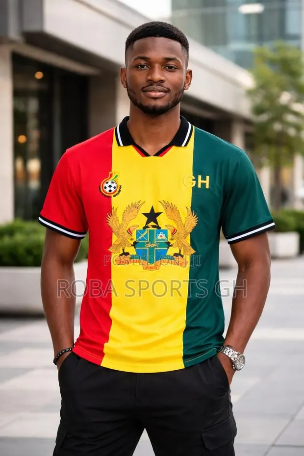 Ghana Fans Coat of Arms Jersey · Photo 1